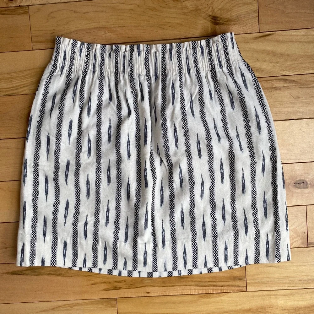 J. Crew‎ Cotton tribal print skirt
